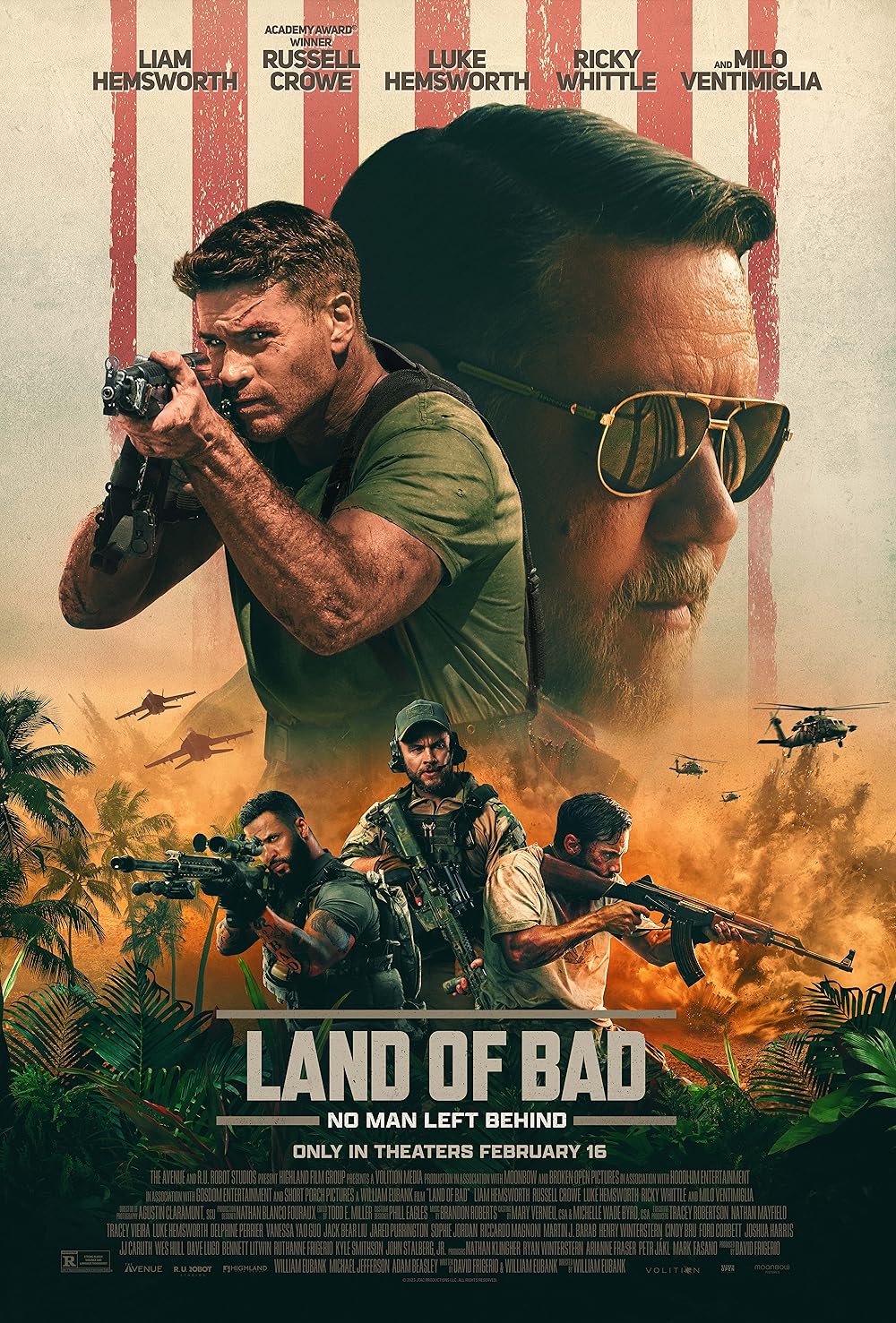 Land of Bad (2024) Hindi Dubbed Full Movie Watch Online HD Print Free Download